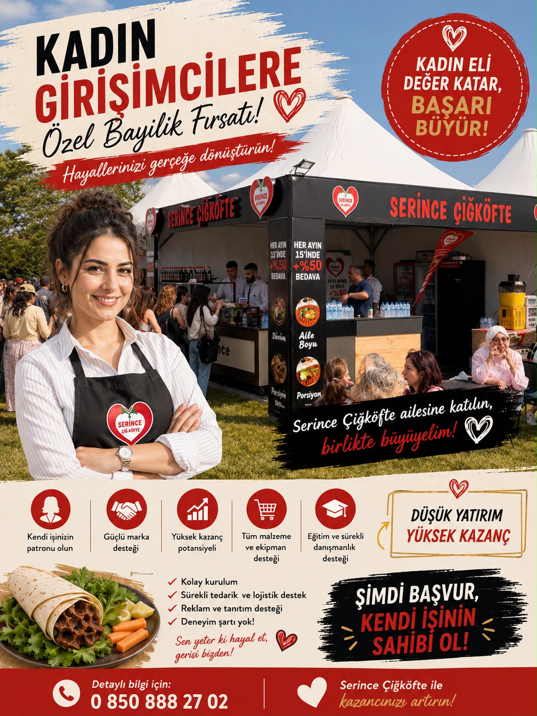 ETİMESGUT'TA KADIN GİRİŞİMCİLERE ÖZEL BAYİLİK FIRSATI!