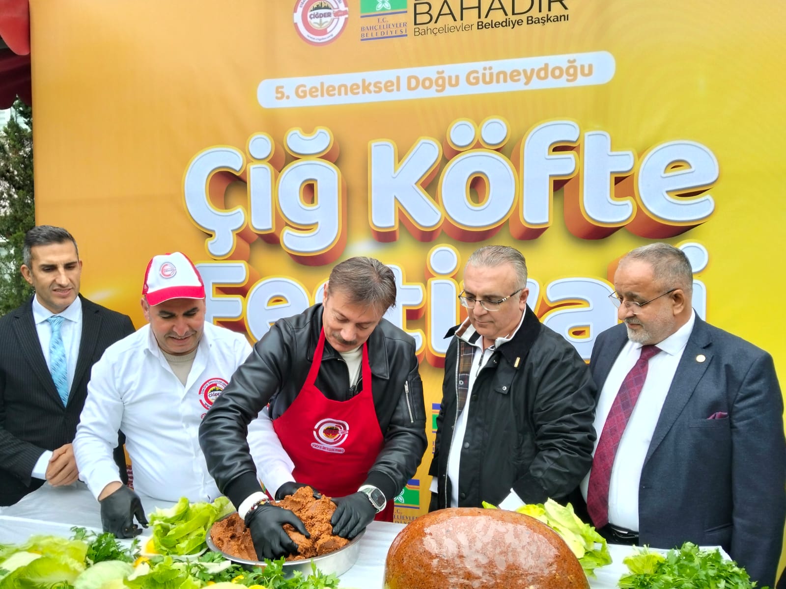 5. GELENEKSEL ÇİĞ KÖFTE FESTİVALİ DÜZENLENDİ