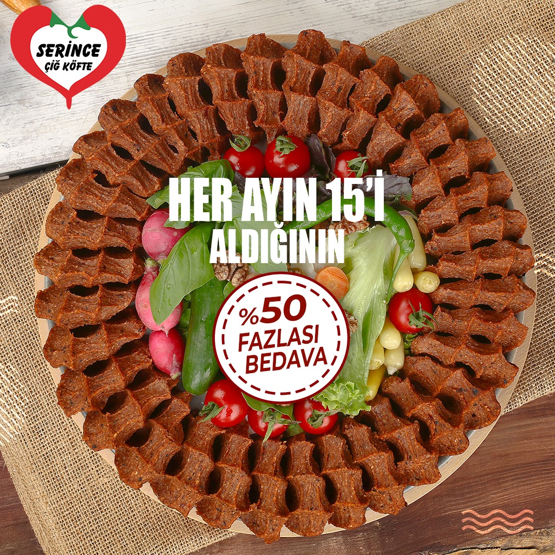 Kızılay'da Çiğköfte Lezzeti ve Hızlı Sipariş: Serince Çiğköfte ile Ankara'nın Vazgeçilmez Tadı