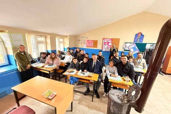 SERİNCE VE GGYD'DEN EĞİTİME MİNİK BİR DOKUNUŞ