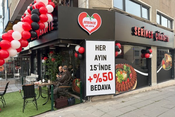 Serince Çiğköfte’den Lezzet Dolu Kampanya: Her Ayın 15’inde Aldığının Yarısı Bedava!