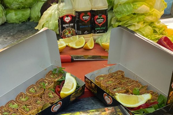 Wrap Çiğ Köfte Lezzeti | Serince Çiğ Köfte Paket Sipariş