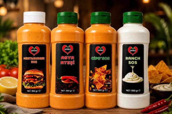Soslar Ranch Sos, Cips Sos Burger Sos Asya Ateşi  Büyük Beğeni Topladı