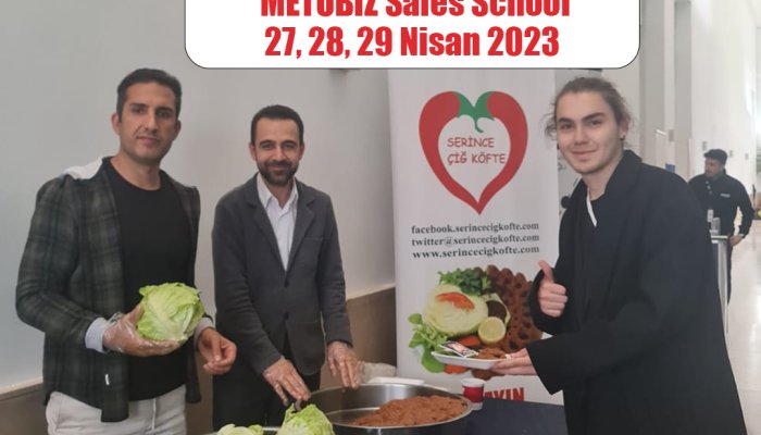 Serince Çiğ Köfte ODTÜ İşletme Topluluğu METUBIZ Sales School Etkinliğine İkram Sponsoru Oldu