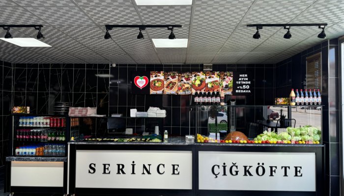 SERİNCE ÇİĞ KÖFTE ANKARA/SİNCAN AHİ EVRAN CADDESİ BAYİ HİZMETİNİZDE