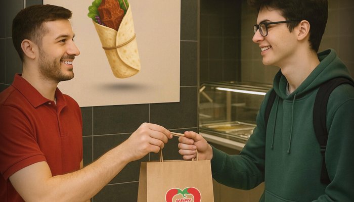 Askıda Çiğköfte dürüm 