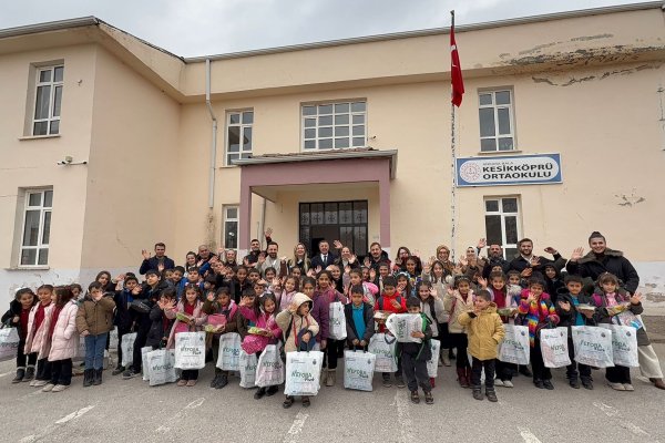 SERİNCE VE GGYD'DEN EĞİTİME MİNİK BİR DOKUNUŞ